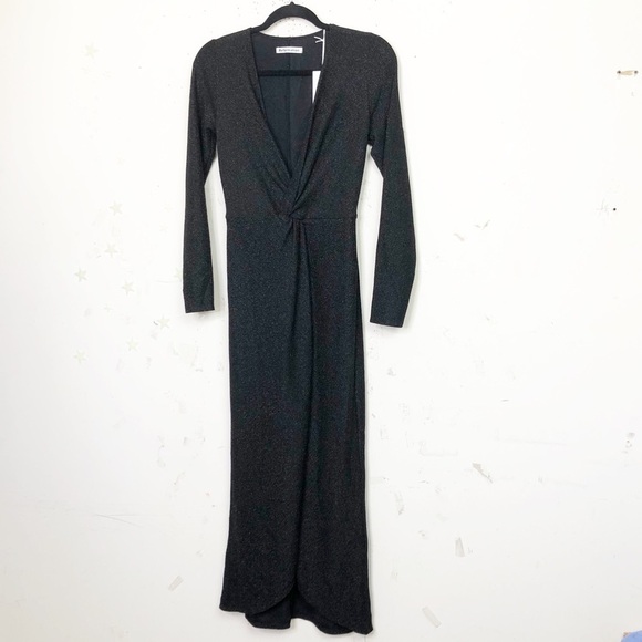 REFORMATION Carlye midi shimmer dress - Picture 9 of 9